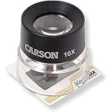 Carson LumiLoupe Pre-Focused Dual-Lens Stand Magnifying Loupes - Available in 4.5x/7x/10x Magnifications - Great Magnifiers f