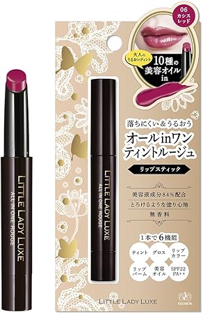 Amazon リトルレディ リュクス オールインワンルージュ 06 リトルレディ 口紅 通販