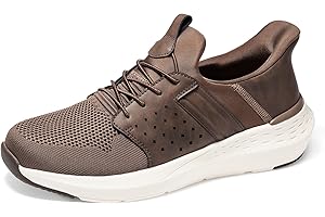 Bruno Marc Men's Hands Free Slip-on Loafers Casual Shoes Sneakers Breathable Knit Comfortable Lightweight Walking Shoes