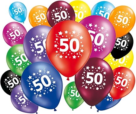 Fabsud Lot De Ballons Anniversaire 10 Ans