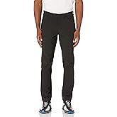 PGA Tour Mens Flat Front 5-Pocket Stretch Golf Pant with Active Waistband (Waist Size 30-44 Big & Tall)