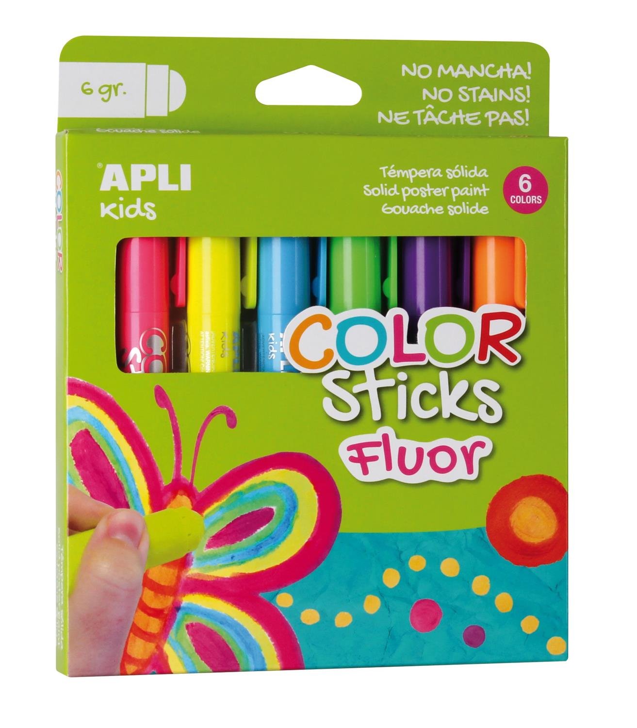 APLI Kids Solid Tempera Colours (14404)