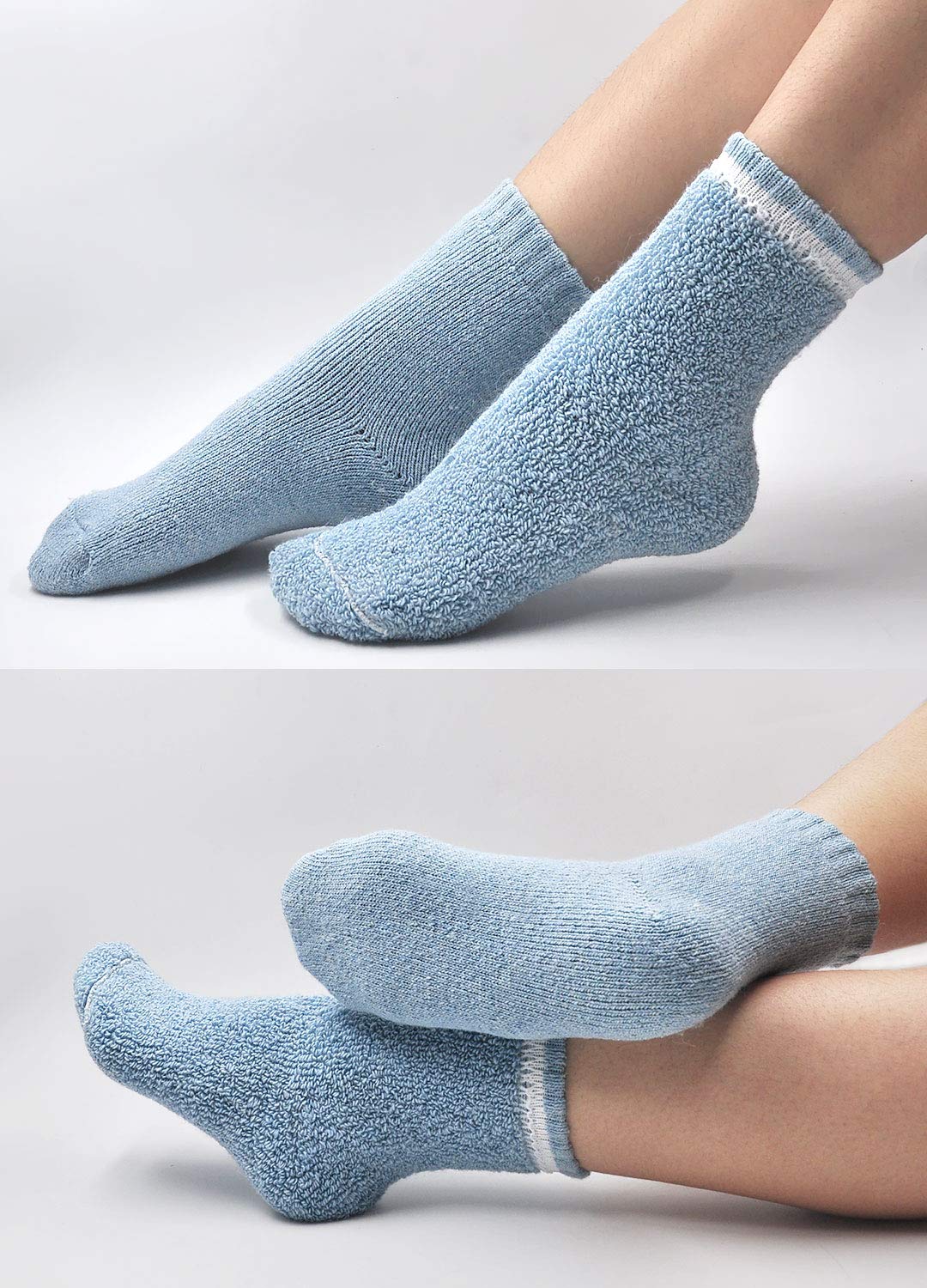 Women Thicken Winter Socks Warm Cotton Crew Socks Thermal Socks,Comfortable Breathable 20% Wool socks