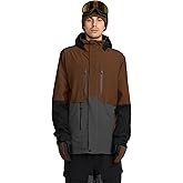 Volcom Men's Rnge Stretch 30k Snowboard Jacket – Waterproof 2-layer Fully Taped Seams
