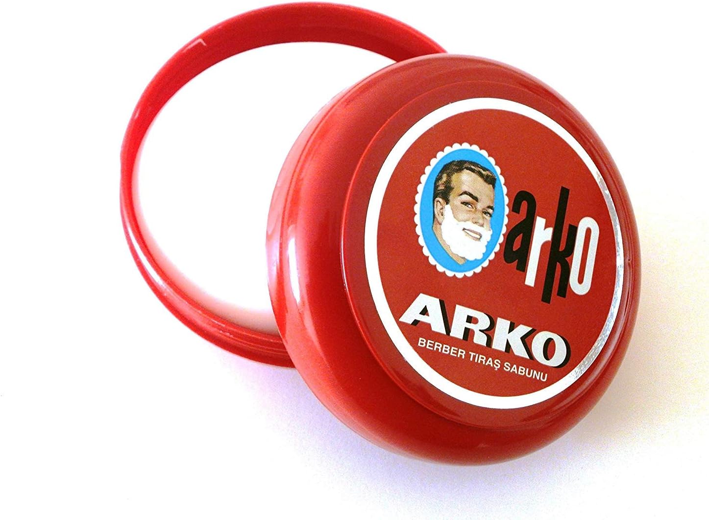 Arko/Omega Shaving Soap 90g in Traditional Bowl Case + The Shave Factory Shaving Brush, the shave factory - Image 3
