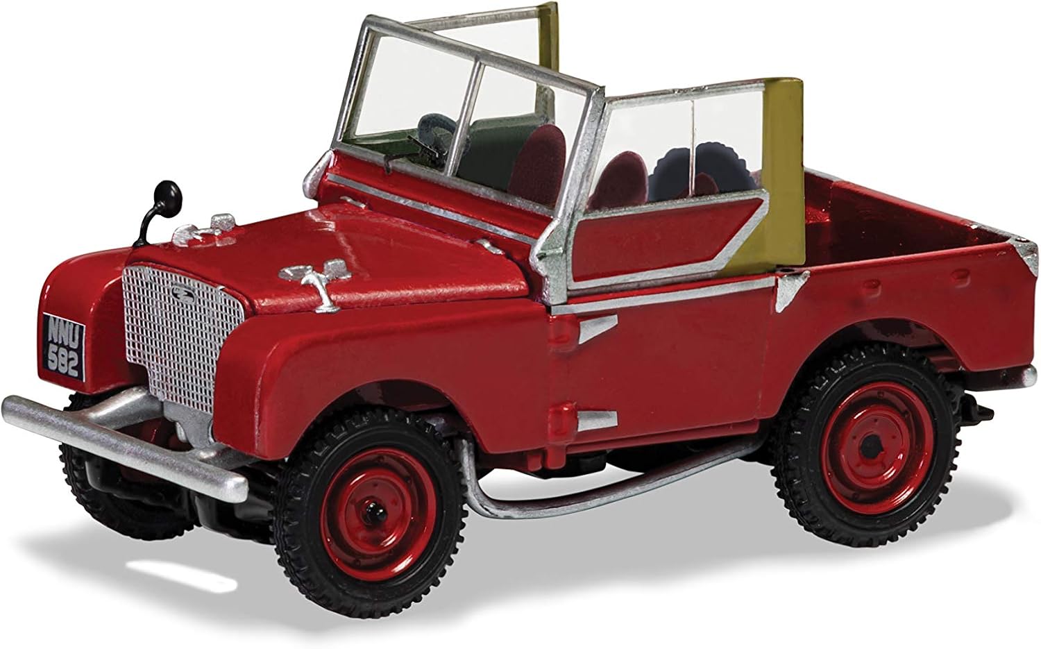 Corgi VA11118 Land Rover Series 1 80" - Poppy Red Vanguard - Image 3