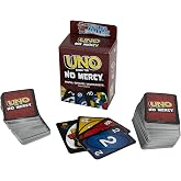 World's Smallest UNO Show 'em No Mercy Mini Card Game | Real Miniature Card Game with 2 Mini Decks, Travel Game