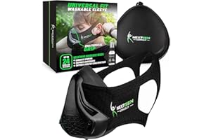 NEXTGEN Breathing Workout Mask - Enhance Stamina & Endurance | 24-Level Adjustable Airflow for Optimal Lung Performance | Elevate Cardio & Gym Training for Men & Women