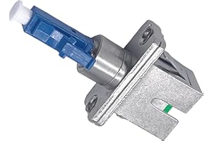 Elfcam® - Fiber Optic Cable Adapter Coupler Singlemode Simplex SM LC-UPC Male to SC-APC Female, Fibre Connector Converter for Transceivers, OTDR, VFL and Mulitmeter, Pack of 1