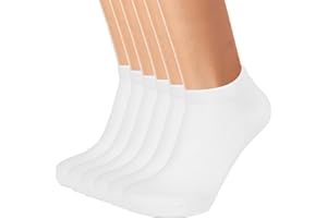 Autoor Women's Bamboo Ankle Socks Thin Low Cut Socks Odor Resistant Athletic Socks 6 Pairs