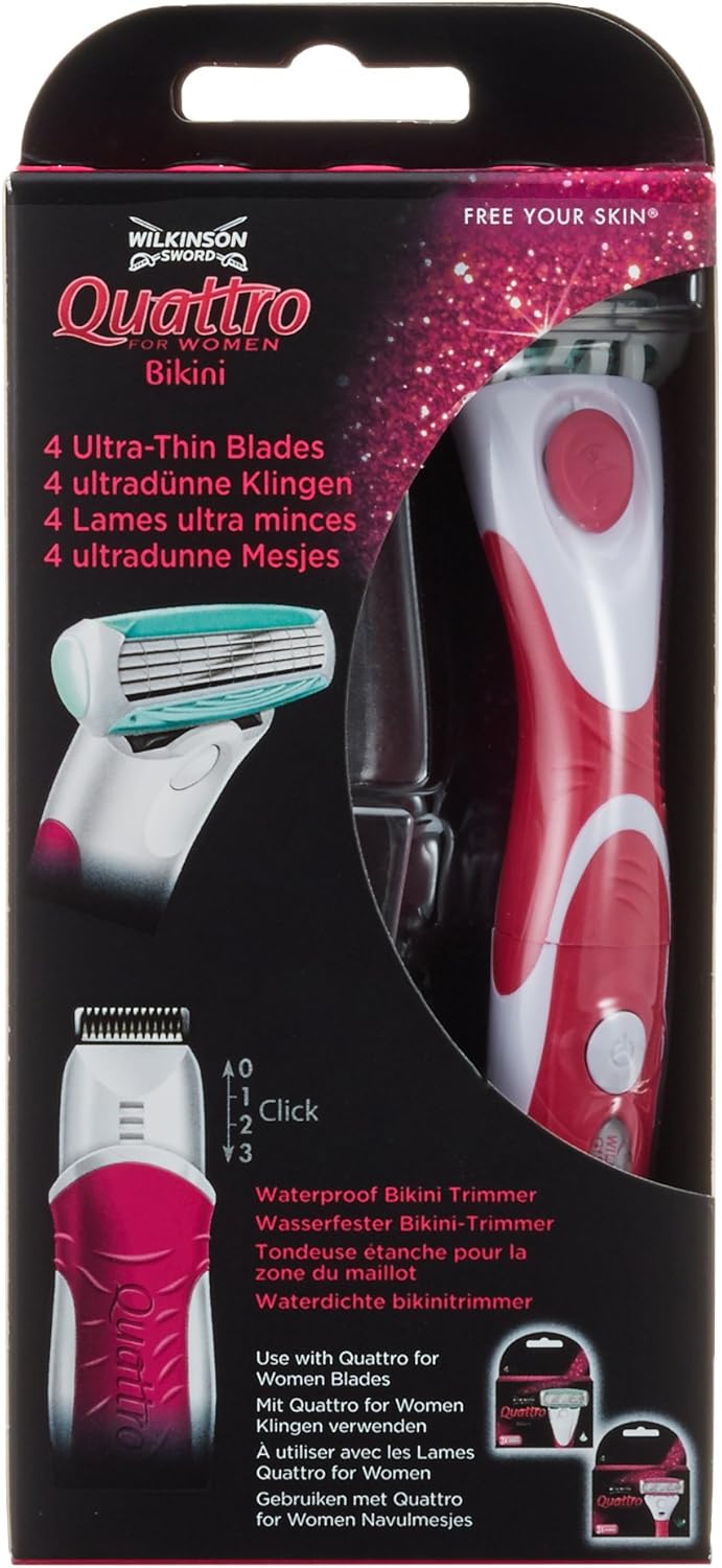 wilkinson quattro women's razor bikini trimmer
