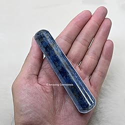 Amazing Gemstone Sodalite Crystal Wand Massage