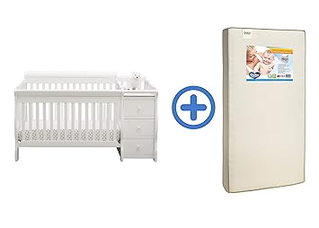 delta children princeton junction convertible crib and changer