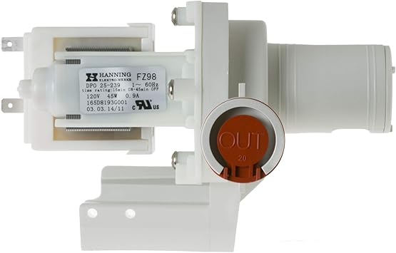 ge adora dishwasher drain pump