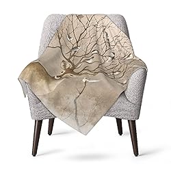 Duduho Retro Wildlife Animal Deer Baby Blankets