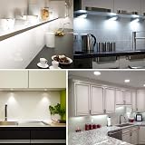 Vlio Under Cabinet Light Kit LED Puck Lights 15W 1500LM Cool White Six Pack view 8
