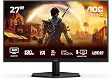 AOC Q27G42XNE 27 Inch WQHD 180Hz Fast VA 0.5ms MPRT HDR10 FreeSync view 2