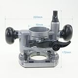 KATSU Trimmer Plunge Base Fully Adjustable for Electric Cordless Routers view 2