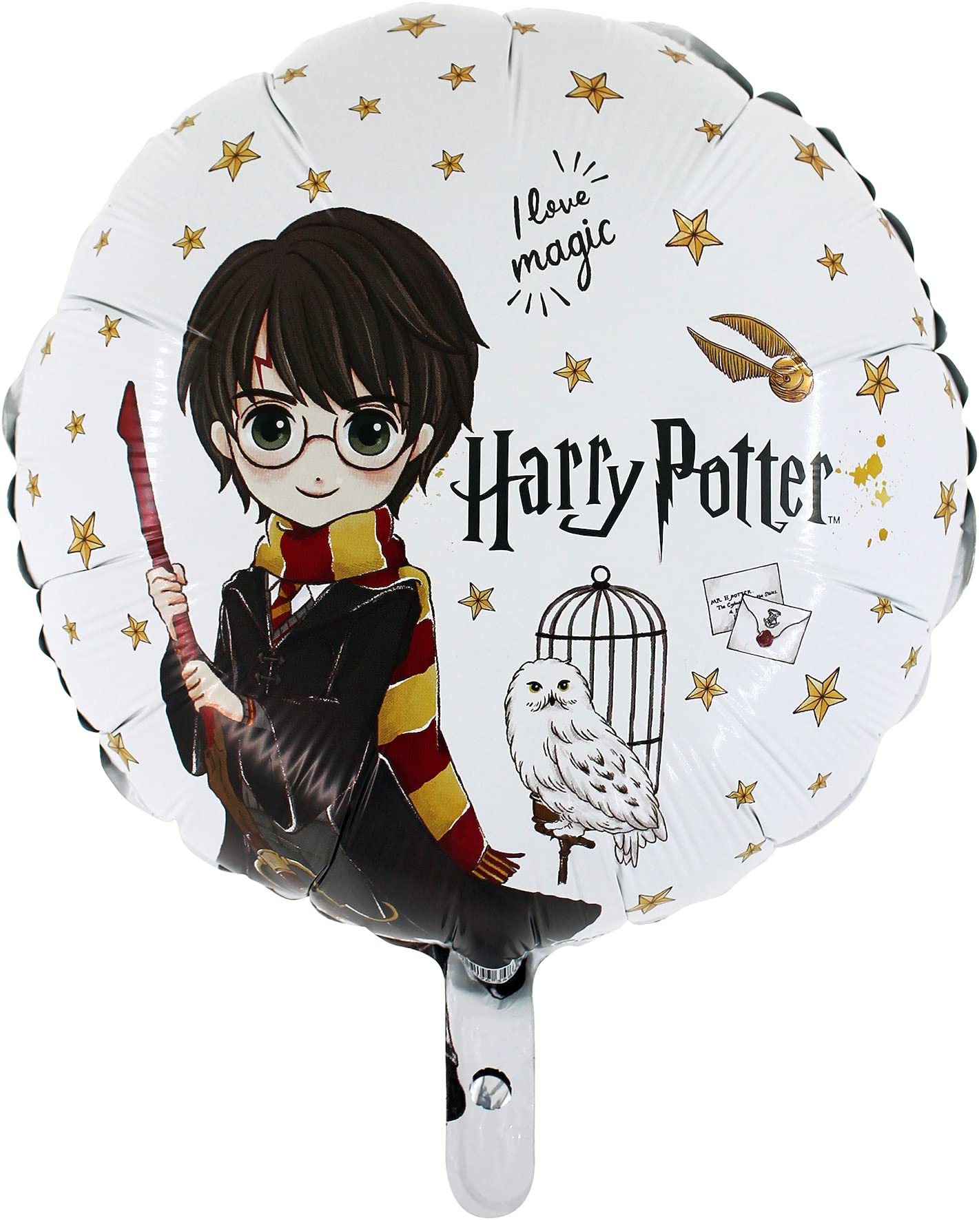 Toyland® 46cm (18") Round Harry Potter Foil Balloon - Party Balloons - Harry Potter Decorations