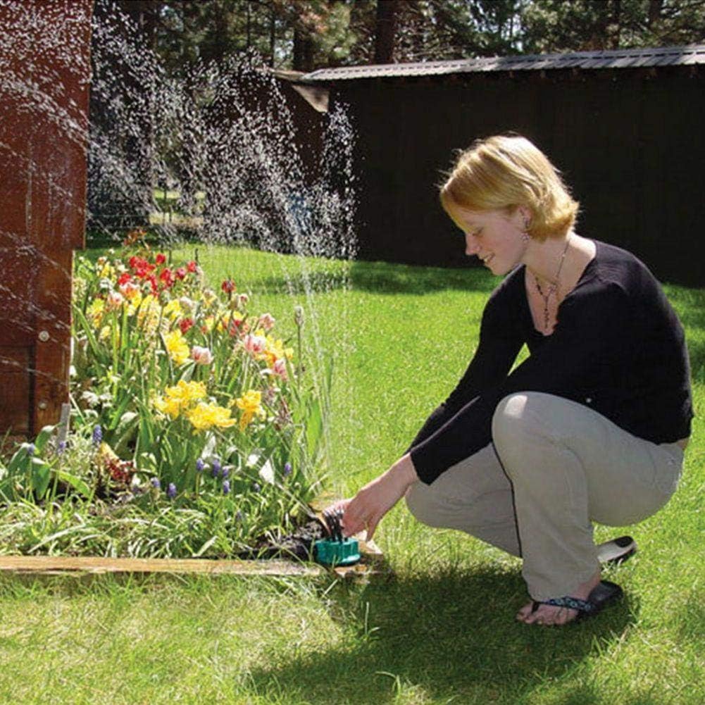360 Degree Garden Sprinkler for Small Areas Adjustable Lawn & Garden Sprinklers Automatic Multi-Head Sprinkler System Rotary Sprinklers Lawn Grass Sprayer for Plants, Greenhouse, Lawn, Garden, Yard : Garden & Outdoor