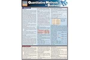 Quantitative Methods For Business: QuickStudy Laminated Reference Guide