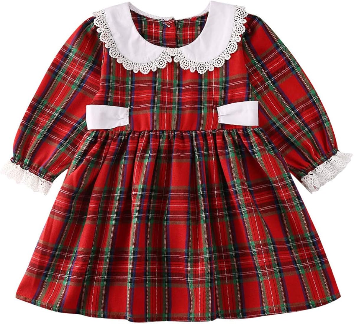 matching baby and girl christmas dresses
