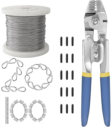 Uxcell 3/16"  5mm  6ft  1.8m  304 Stainless Steel Cable Wire Rope With Looped Ends 7 X 19 Strands Core Pvc Coated Aircraft Wire For Outdoors Marine Rigging Decking Railings - View #8