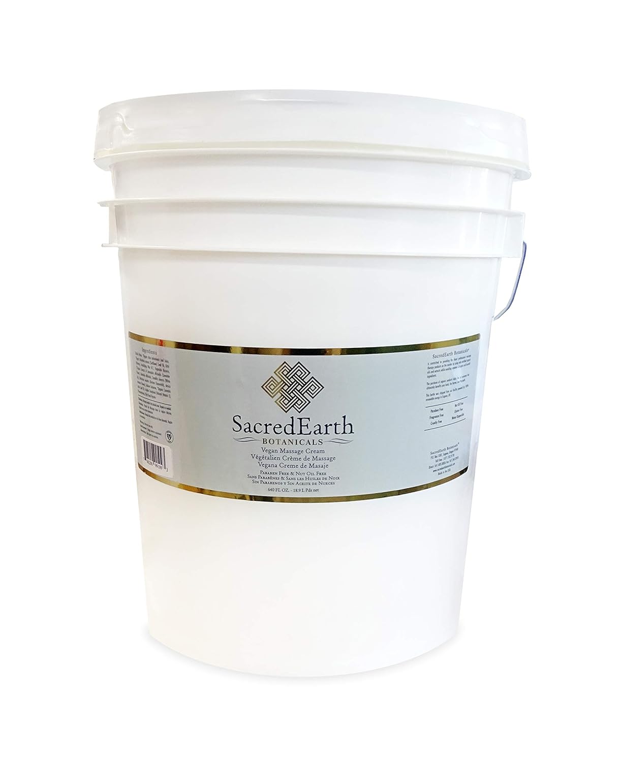 Sacred Earth Botanicals Vegan Massage Cream: Health & Personal Care