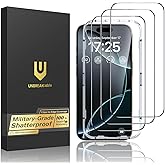 UNBREAKcable for iPhone 16 Pro Max Screen Protector, 3-Pack Full Coverage Tempered Glass [Military Grade Shatterproof][9H Hardness][Easy Installation Frame][Bubble Free] for iPhone 16 Pro Max 6.9"