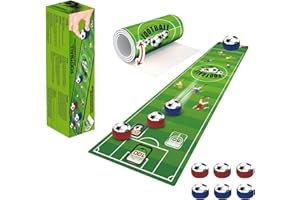 Shuffleboard Table – 1.2m Indoor/Outdoor, Fun & Interactive Family for Adults, Compact & Portable, Gift for Parties, Birthday