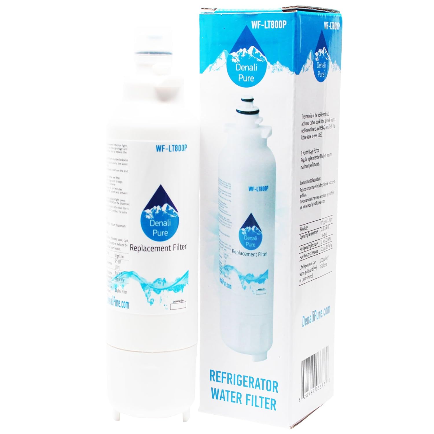 4 unidades de repuesto LG lsxs26466s nevera filtro de agua ...