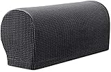 Set of 2 Stretch Sofa Armrest Covers Spandex