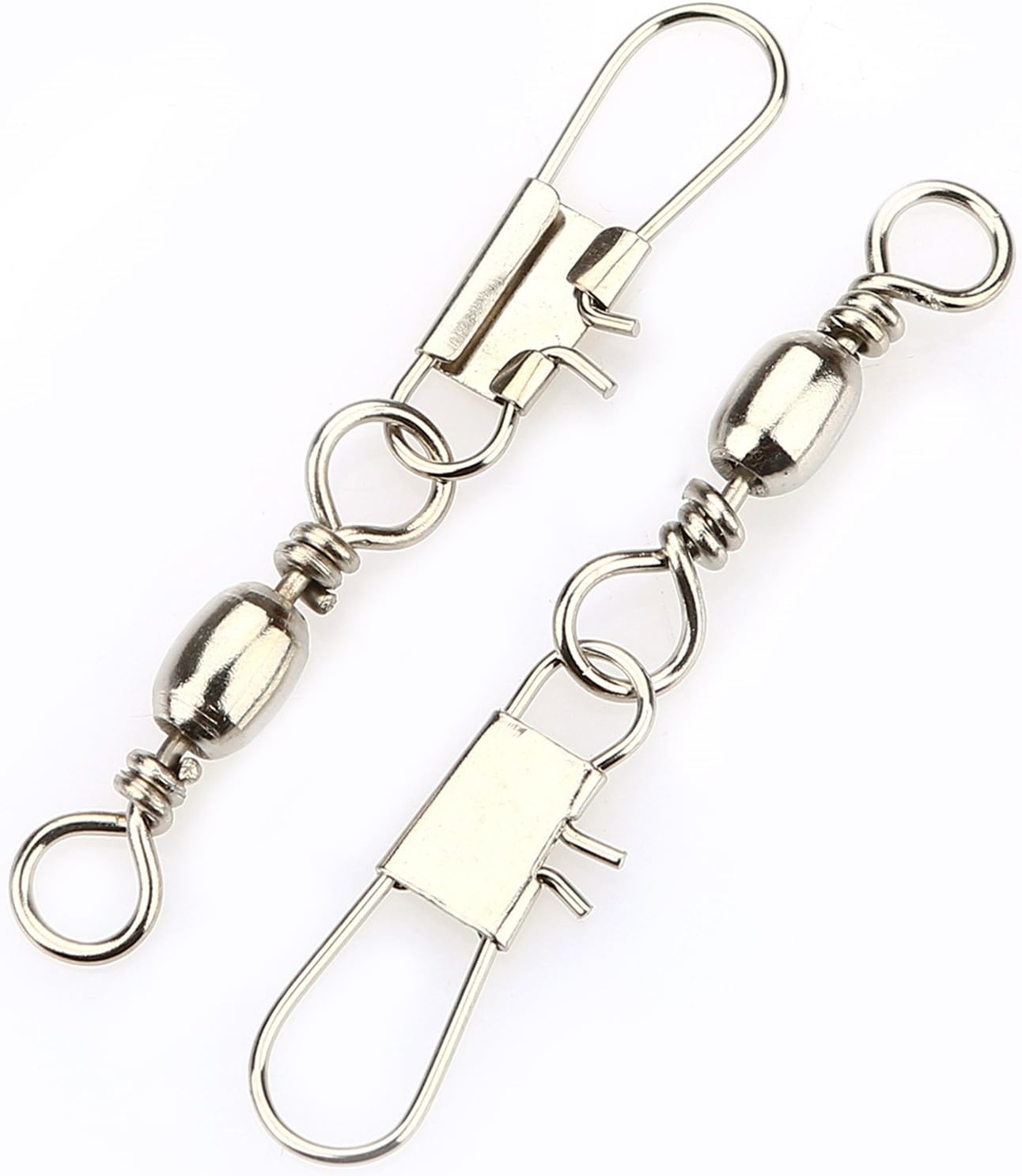 F7 Fishing Fishing Swivel Snap Saltwater Tackle, Pack of 100