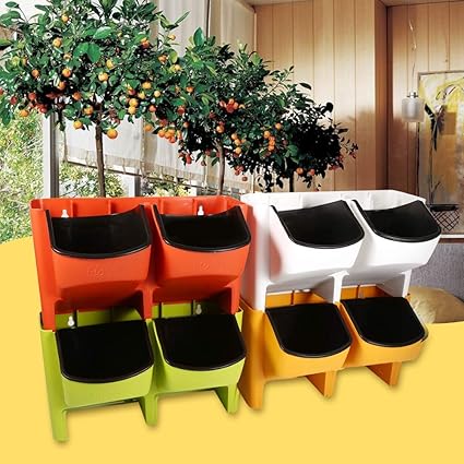 Brick Red Aramox Vertikaler Garten Pflanzer Vertikaler Wand Pflanzer Blumentopf Stapel Wand Pflanzer Mit 2 Taschen Hangender Plastikpotentiometer Fur Kraut Gemuse Blumen Haus Garten Innen Im Freien Sidra Hospital