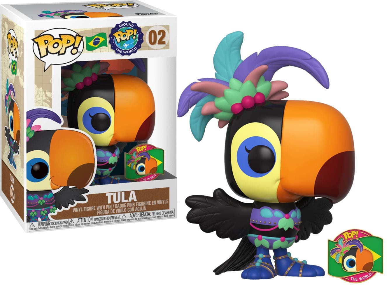 Funko POP! Around The World Tula Figure #02 Brazil