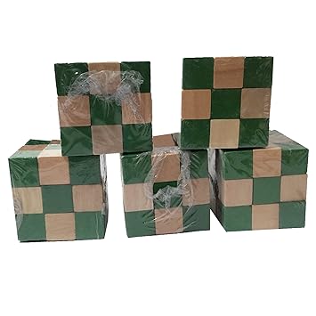 Khadi Eco Basket Channapatna Wooden Snake Cube Toy - Buy 3 Get 2 Free