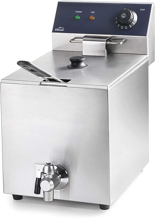 Lacor 69468 69468-Freidora eléctrica con Grifo Profesional 3250 W ...
