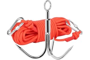 RIHEGIANT Multifunctional Stainless Steel Grappling Hook