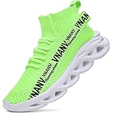 VNANV Men’s Fashion Walking Shoes Lightweight Breathable Sneakers – Mesh Knit Sock Sneakers for Gym, Casual, Running, Workout, Slip-On Sport Shoes