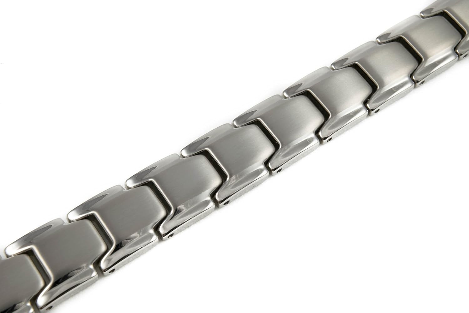 Elegant Titanium Magnetic Therapy Bracelet Pain Relief for Arthritis and Carpal Tunnel: Health & Personal Care