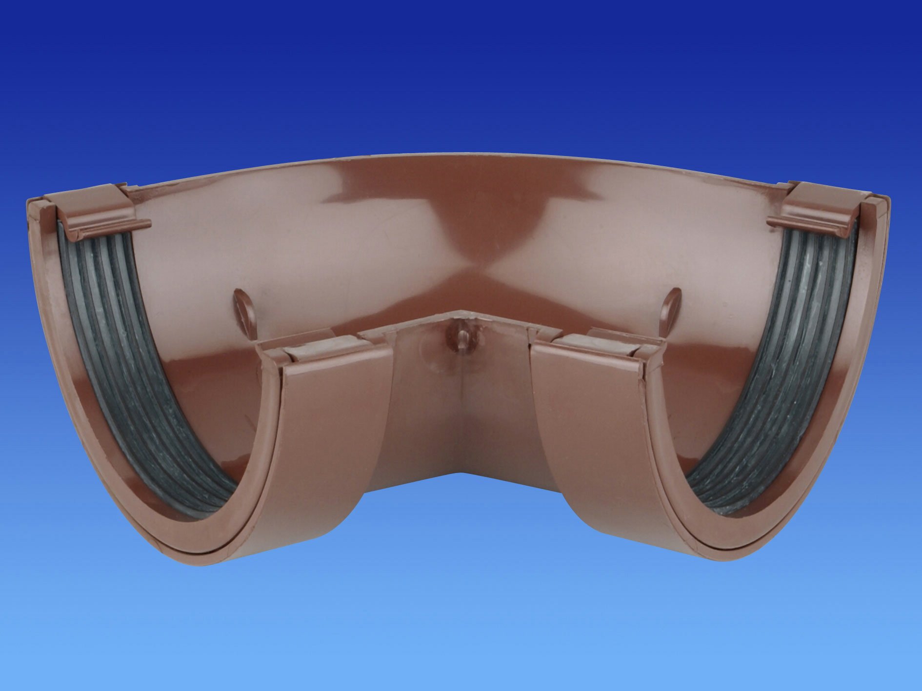 Wavin OSMA Roundline Angle (60/120 deg) 112mm Brown 0T016n