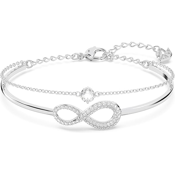 Amazon.com: Swarovski Stella bracelet, Crystal pearls, Star