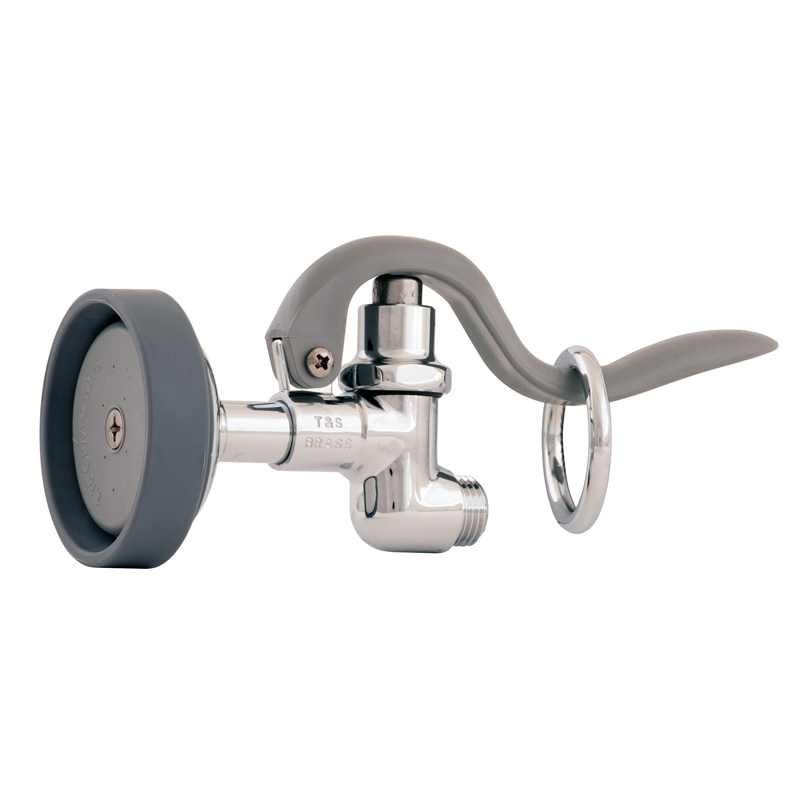 T&S Brass B-0107 Spray Valve for use in commercial kitchens. Pre-rinse sprayer meets new Department of Energy requirements with 1.15 GPM flow rate