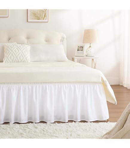 Falda De Caa Con Volantes De Cascada 100% Icrofibra Cepillada Con