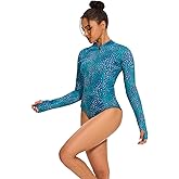 Seaskin Womens Wetsuit 2mm One Piece Long Sleeves Shorty Wetsuit