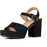 Amazon Essentials Women's Platform Heel Sandal