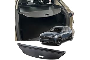 VIWINLA Retractable Trunk Cover Compatible with 2023 2024 2025 Mazda CX50 Cargo Cover Rear Trunk Security Cover OEM CX-50 Accessories Privacy Screen Cover