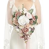 Ling's Moment Dusty Rose Bridal Bouquet