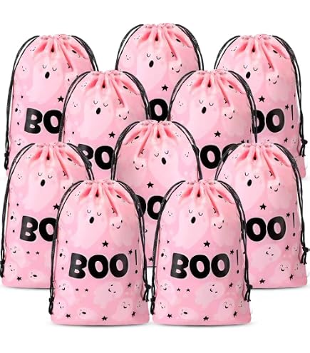 Halloween Trick Or Treat Drawstring Bag - Kids Stuff For Less