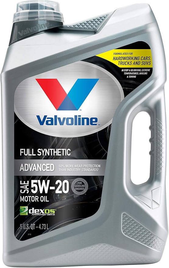 Valvoline Advanced Full Synthetic SAE 5W-20 Motor